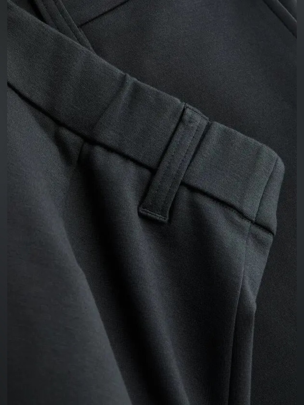 Eileen Fisher. Stretch-Jersey Trouser. Gray. Size Small. - Picture 4 of 10